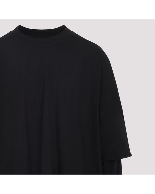 Rick Owens Black Tommy Hustler Sweatshirt for men