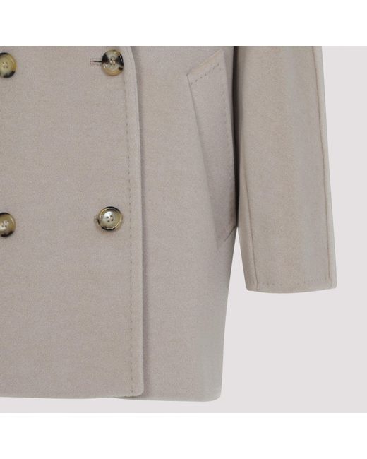 Max Mara Gray Rebus Coat