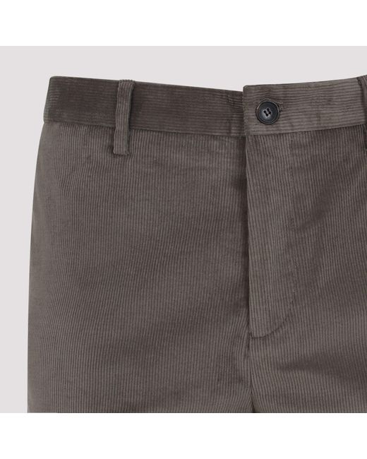 Paul Smith Gray Wool Pants for men