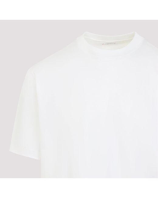 Kiton White Milano T-Shirt for men