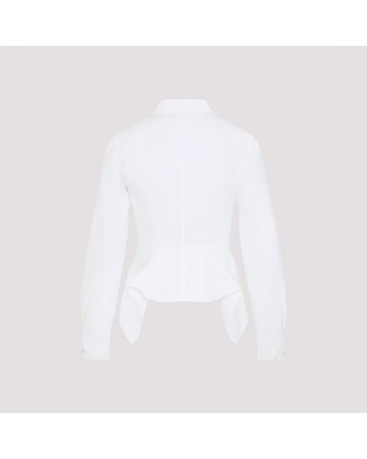 Max Mara White Gamma Popeline Shirt