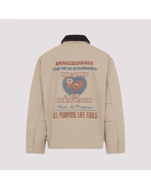 Carhartt Natural Og Arcan Graphic Jacket for men