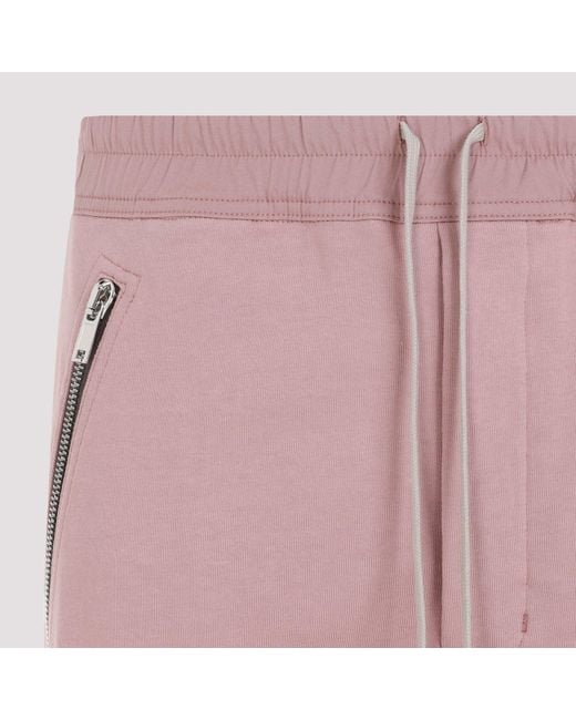 Rick Owens Pink Tectuatl Track Pants for men