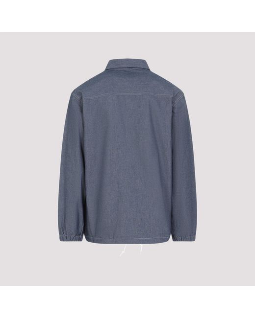 Carhartt Blue Coach Jacket for men
