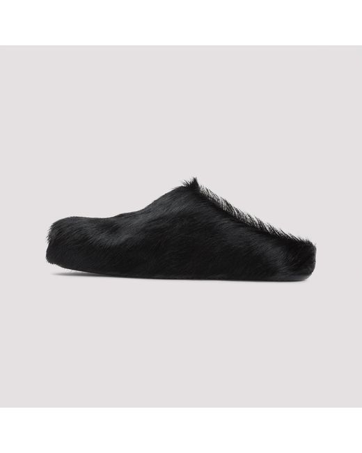 Marni Black Fussbett Sabot