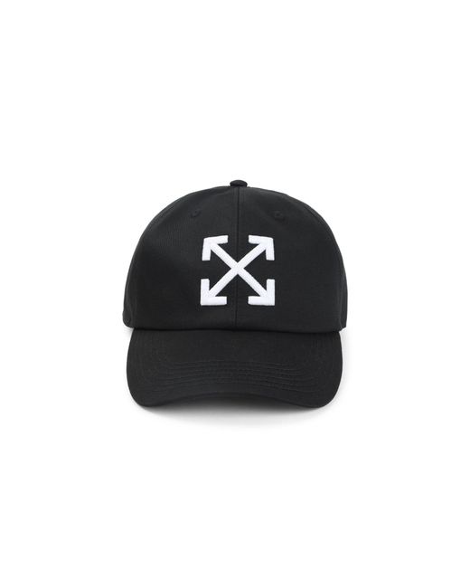 Off-White c/o Virgil Abloh Black Off- Arrow Baseball Cap for men