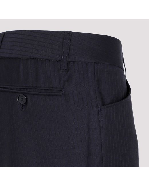 Etro Blue Bootcut Trousers for men