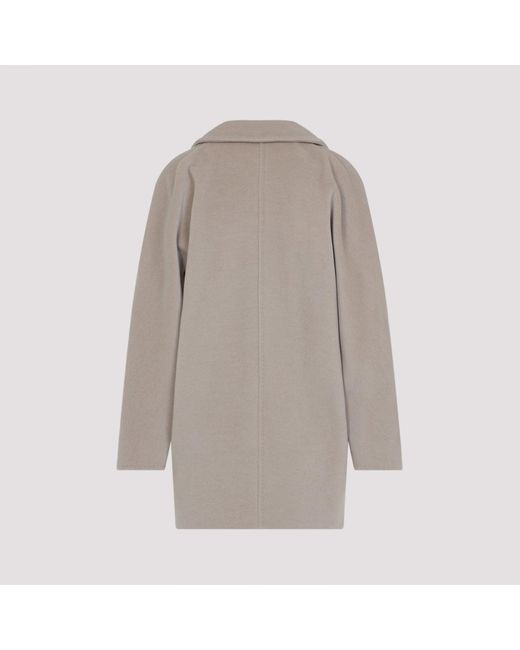 Max Mara Gray Rebus Coat