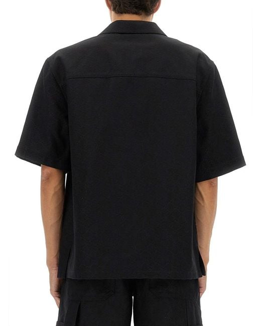 Gucci Black Gg Jacquard Shirt for men