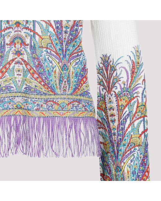 Etro White Viscose Top