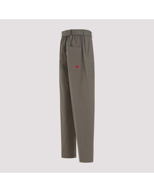 Craig Green Gray Circle Worker Trousers for men