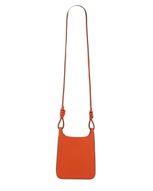 MCM Red Hobo Bag "Himmel"