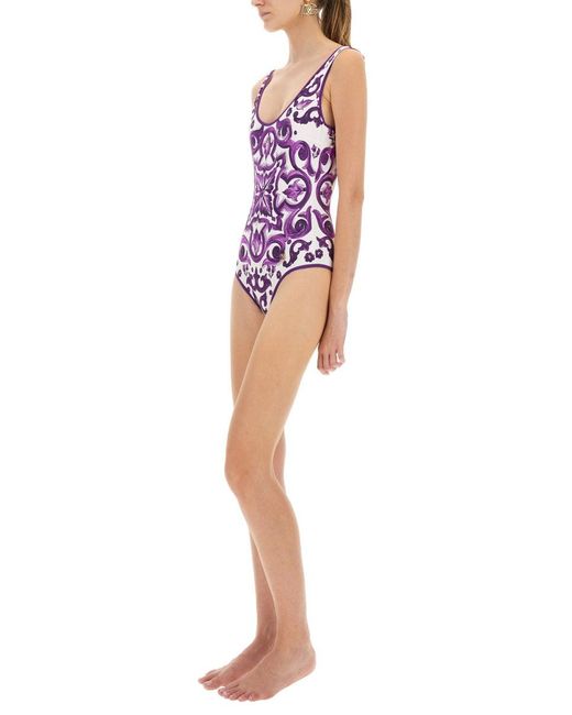 Dolce & Gabbana Purple Intero Olimpionico