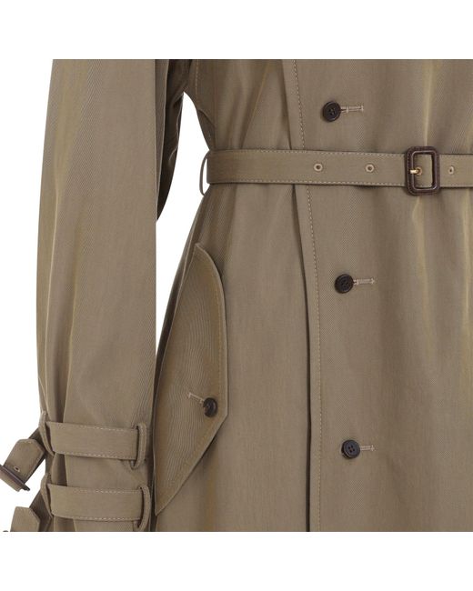 Carven Natural Ca307 Trench Coat