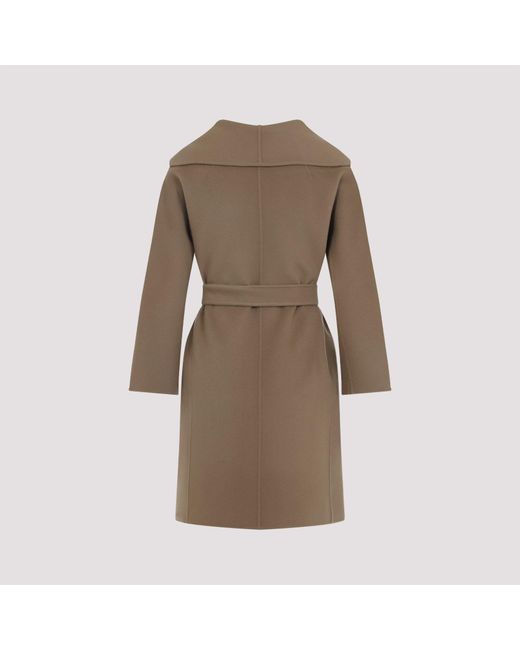 Max Mara Natural Messi Wool Coat