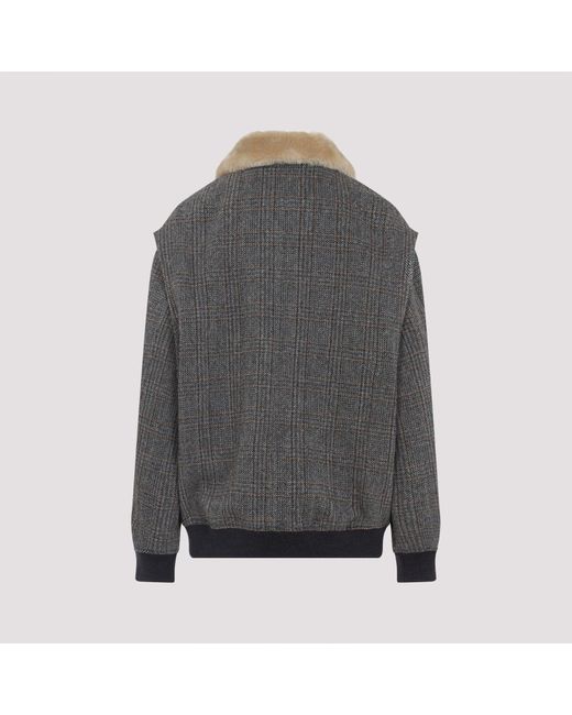 Miu Miu Gray Blouson