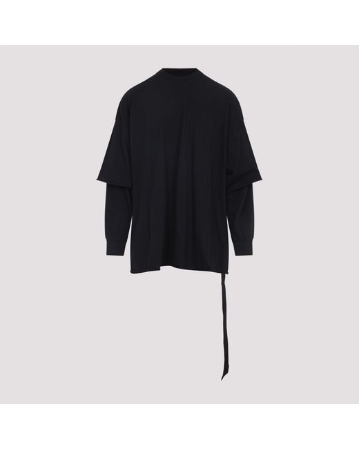 Rick Owens Black Tommy Hustler Sweatshirt for men