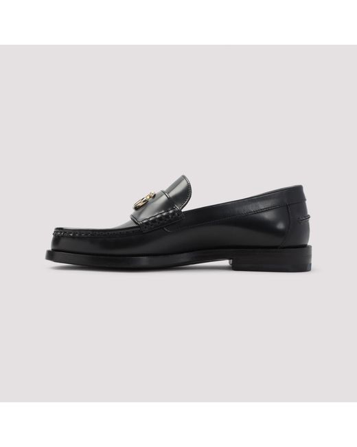 Gucci Black Marmont Gg Loafers