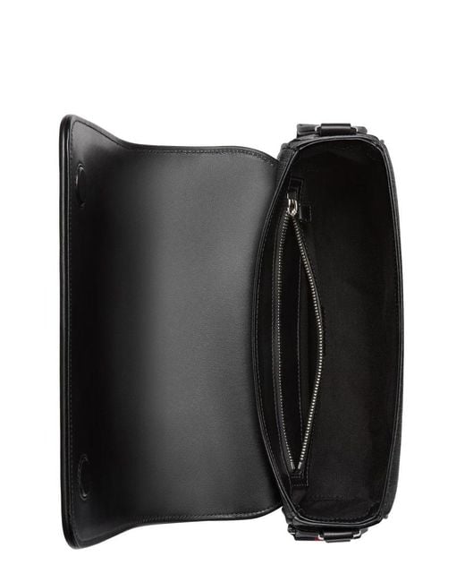 Gucci Black Shoulder Bag "Gg" Medium for men