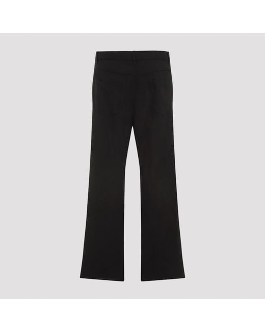 Marni Black Virgin Wool Trousers for men