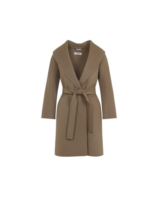 Max Mara Natural Messi Wool Coat