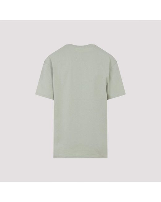 Carhartt Gray Ss American Script T-Shirt for men