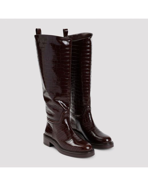 Stuart Weitzman Black Celia Riding Boots