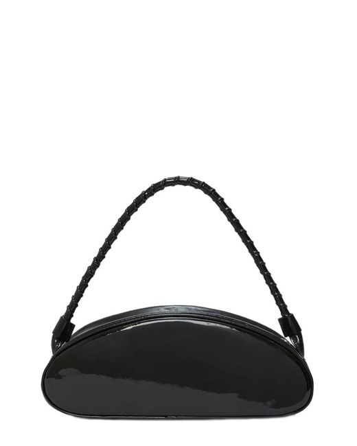 MSGM Black Leather Handbag