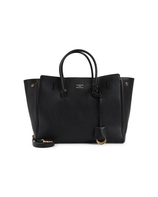 Balenciaga Black Hampton Bag