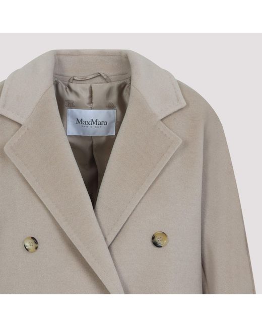 Max Mara Gray Rebus Coat