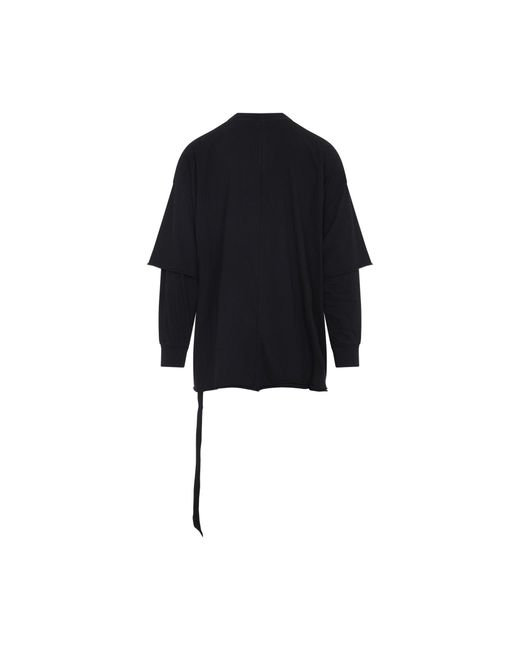 Rick Owens Black Tommy Hustler Sweatshirt for men