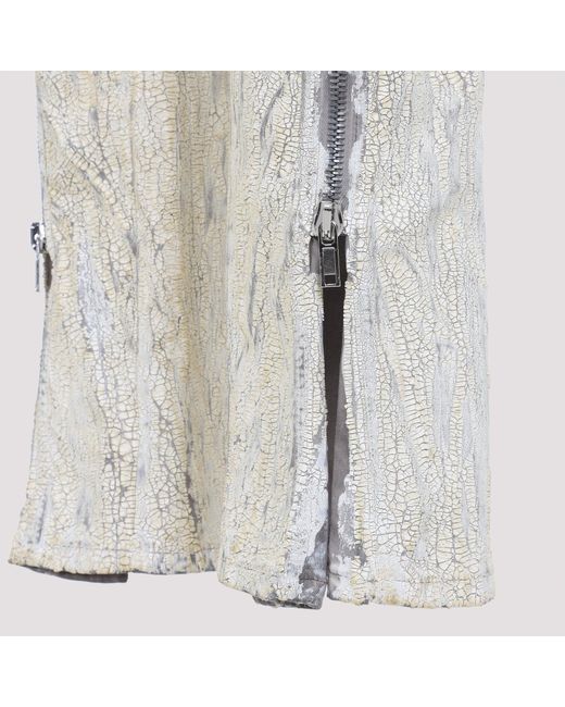 Rick Owens White Bolan Banana Jeans for men