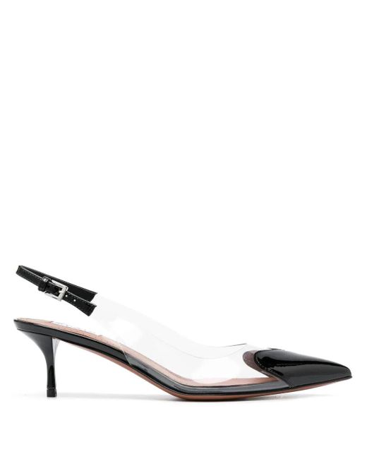 Alaïa Red Le Cœur Slingbacks