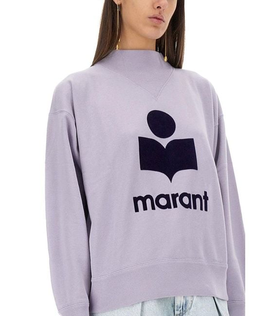 Isabel Marant Purple "Moby" Sweatshirt