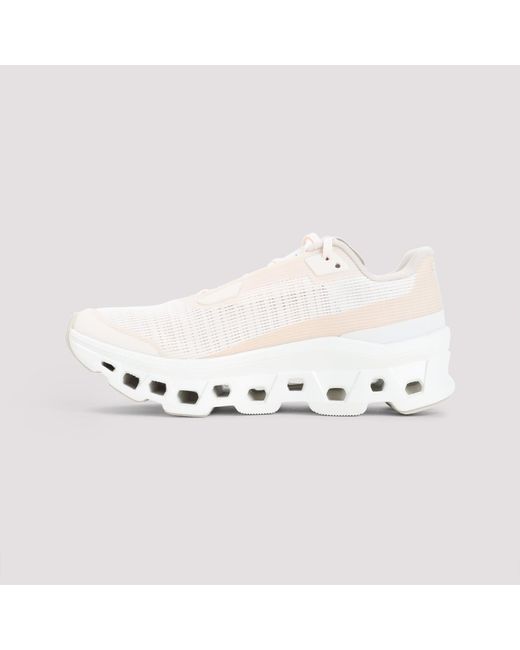 On Shoes White Cloudmster Void Sneakers