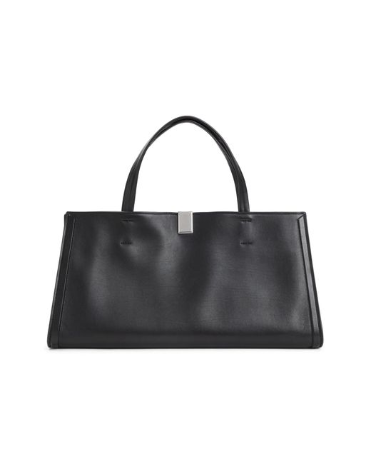 Phoebe Philo Black Kit Cabas Small Shoulder Bag