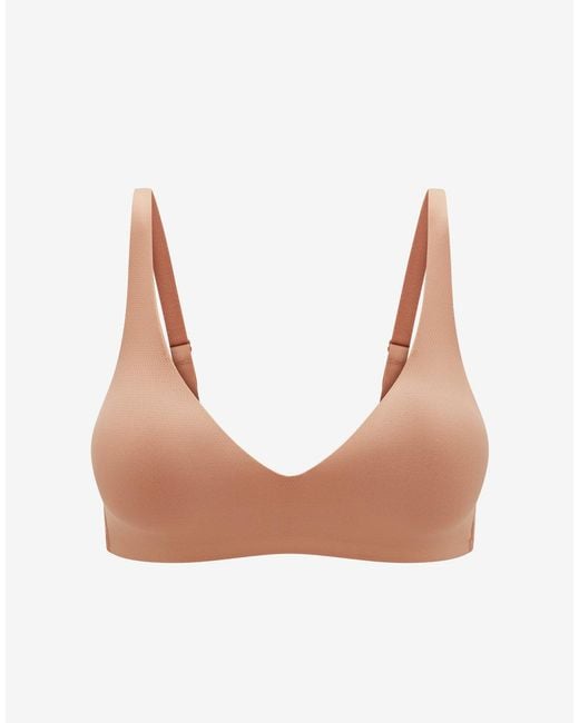 Thirdlove White Thermoregulating Tempsync Wireless Plunge Bra