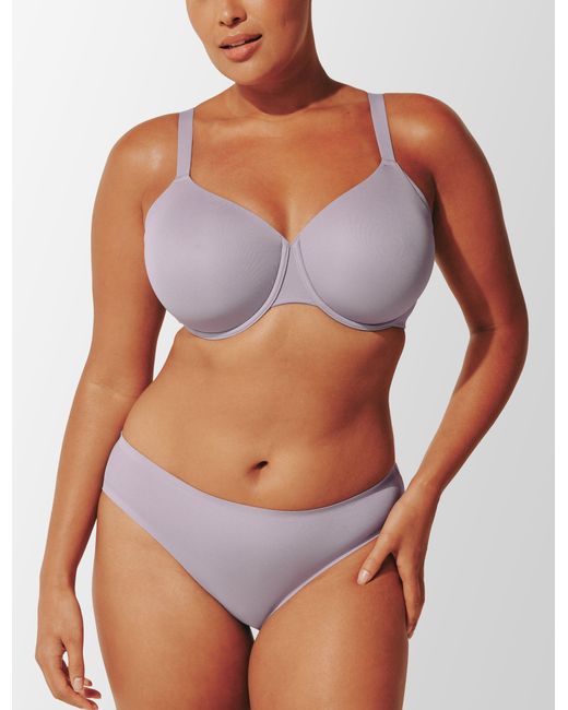 Thirdlove Purple Comfortstretch Smoothing Full Coverage Bra