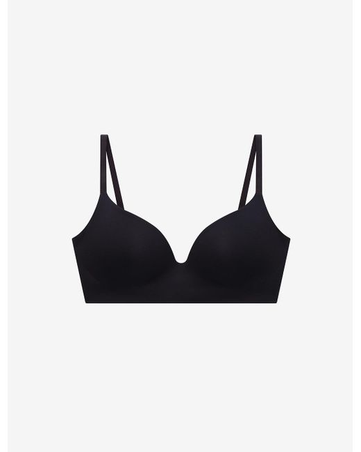 Thirdlove Black Zero Edge Wireless Push-Up Bra