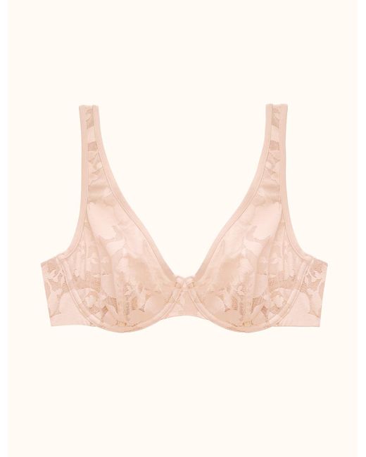 Thirdlove Natural Unlined Foliage Perfect Coverage Bra