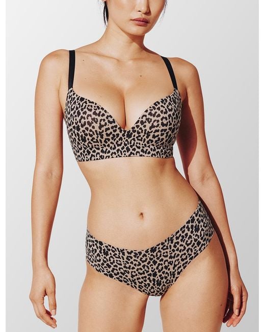 Thirdlove Brown Zero Edge Wireless Push-Up Bra