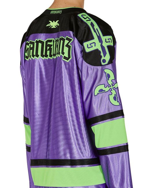 oversized hockey jersey