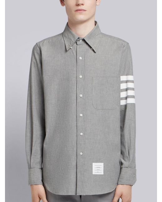 thom browne chambray shirt