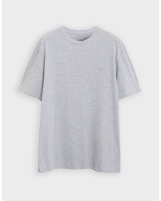 Threadbare Blue 5 Pack Assorted Cotton Crew Neck T-Shirts for men