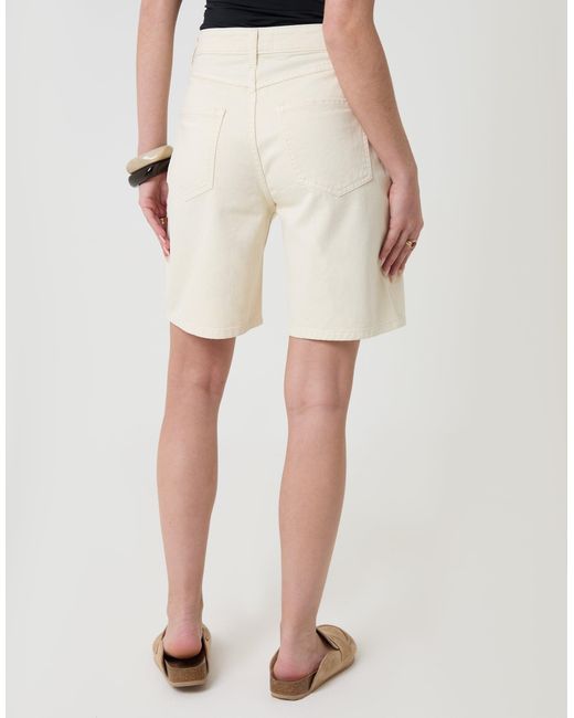 Threadbare Blue Denim Bermuda Shorts