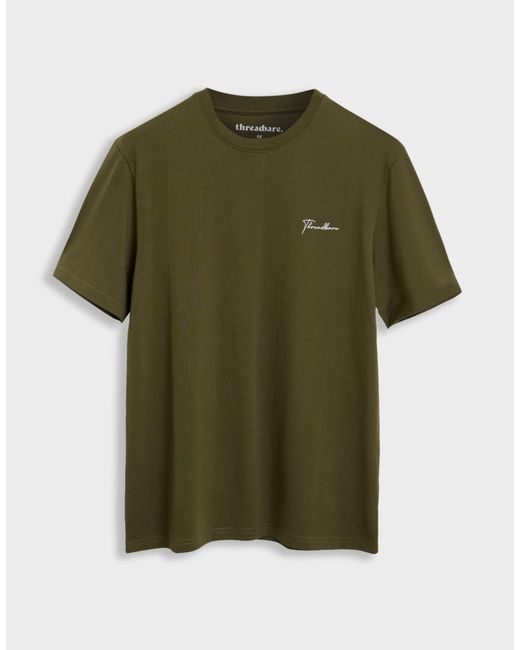 Threadbare Multicolor 5 Pack Assorted Cotton Script T-Shirts for men