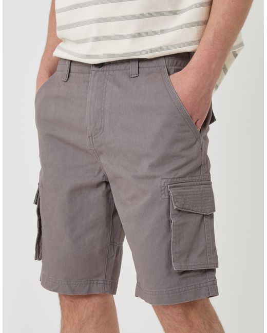 Threadbare White Cargo Shorts for men