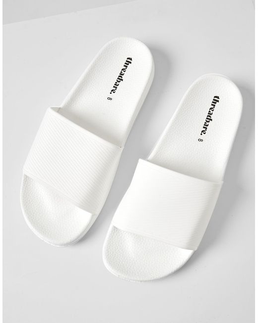 Threadbare Natural Sliders for men