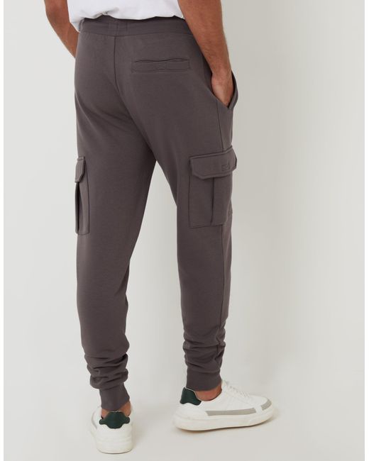 Threadbare Gray Cargo Style Joggers for men