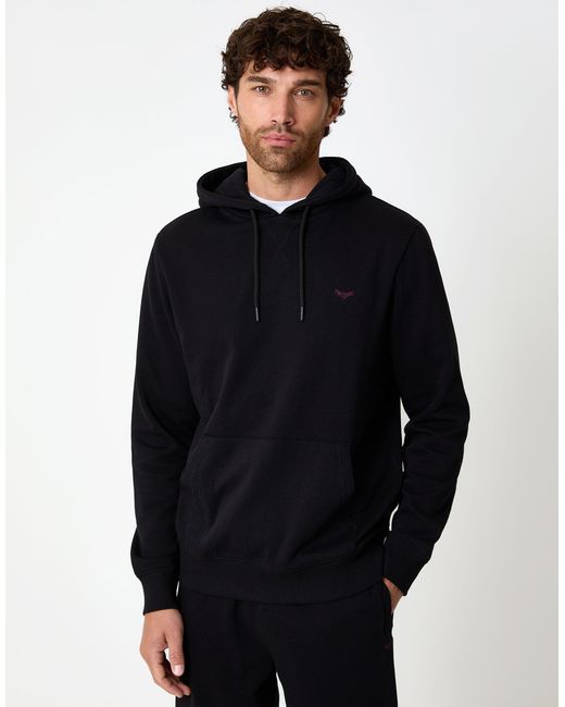 Threadbare Blue Overhead Hoodie for men
